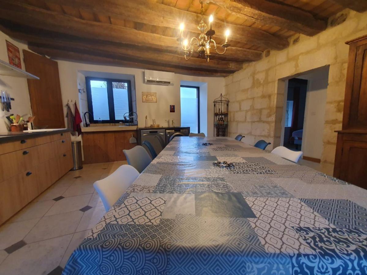 De La Salle 8 Personnes A La Campagne Avec Jacuzzi 4 3 Wc Ferienhaus Rivarennes (Indre-et-Loire)