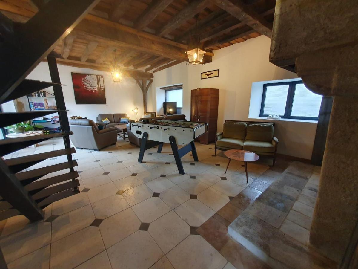 De La Salle 8 Personnes A La Campagne Avec Jacuzzi 4 3 Wc Ferienhaus *